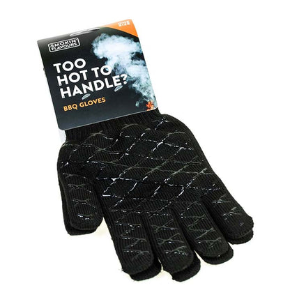 Set van twee Smokin’ Flavours hittebestendige BBQ-handschoenen met siliconen grip