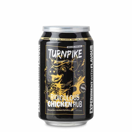 Blik Turnpike Ridiculous Chicken Rub van 235 gram