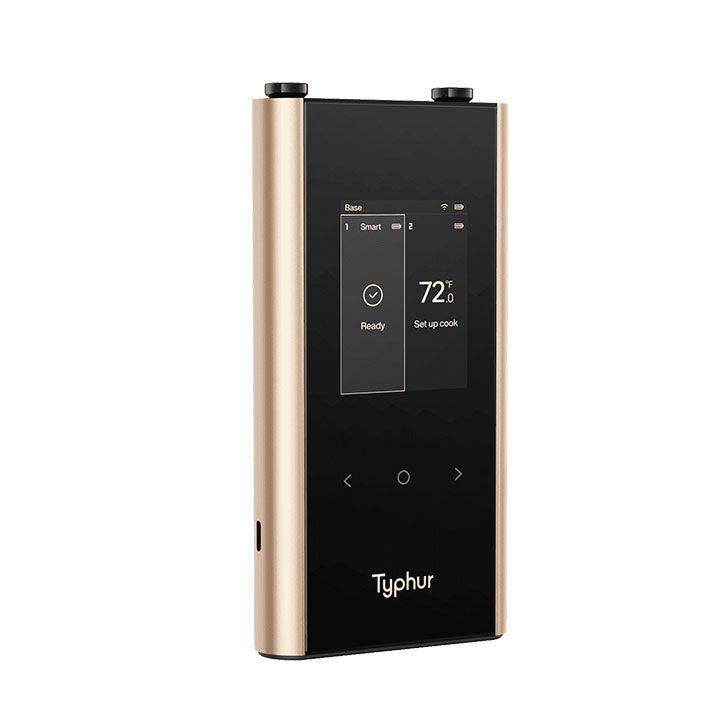 Temperatuurcontrole van de Typhur Sync Gold Dual via de Typhur-app