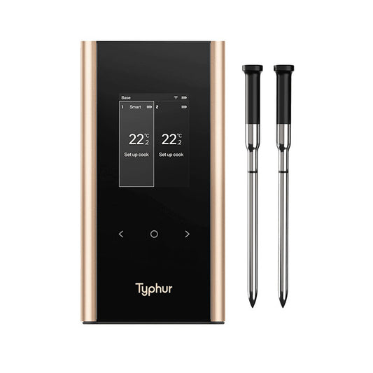 Typhur Sync Gold Dual met Smart Base en twee draadloze probes
