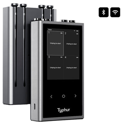 Smart Base en digitaal display van de Typhur Sync Quad
